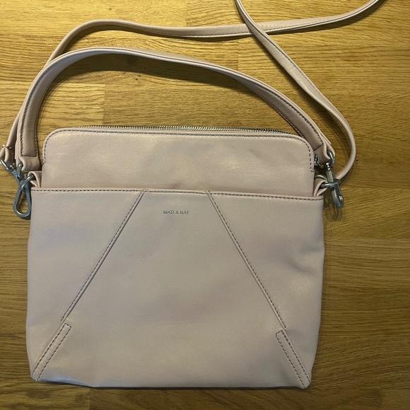 Matt Nat Whilem vegan leather crossbody hobo bag - Picture 1 of 4